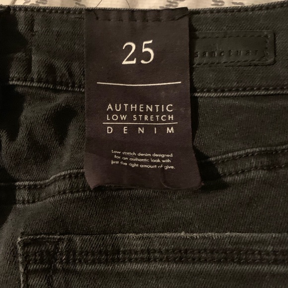 Sanctuary black denim jeans. - Picture 4 of 5
